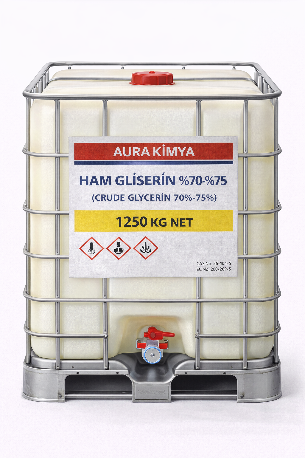 Ham gliserin %75 - 1250kg
