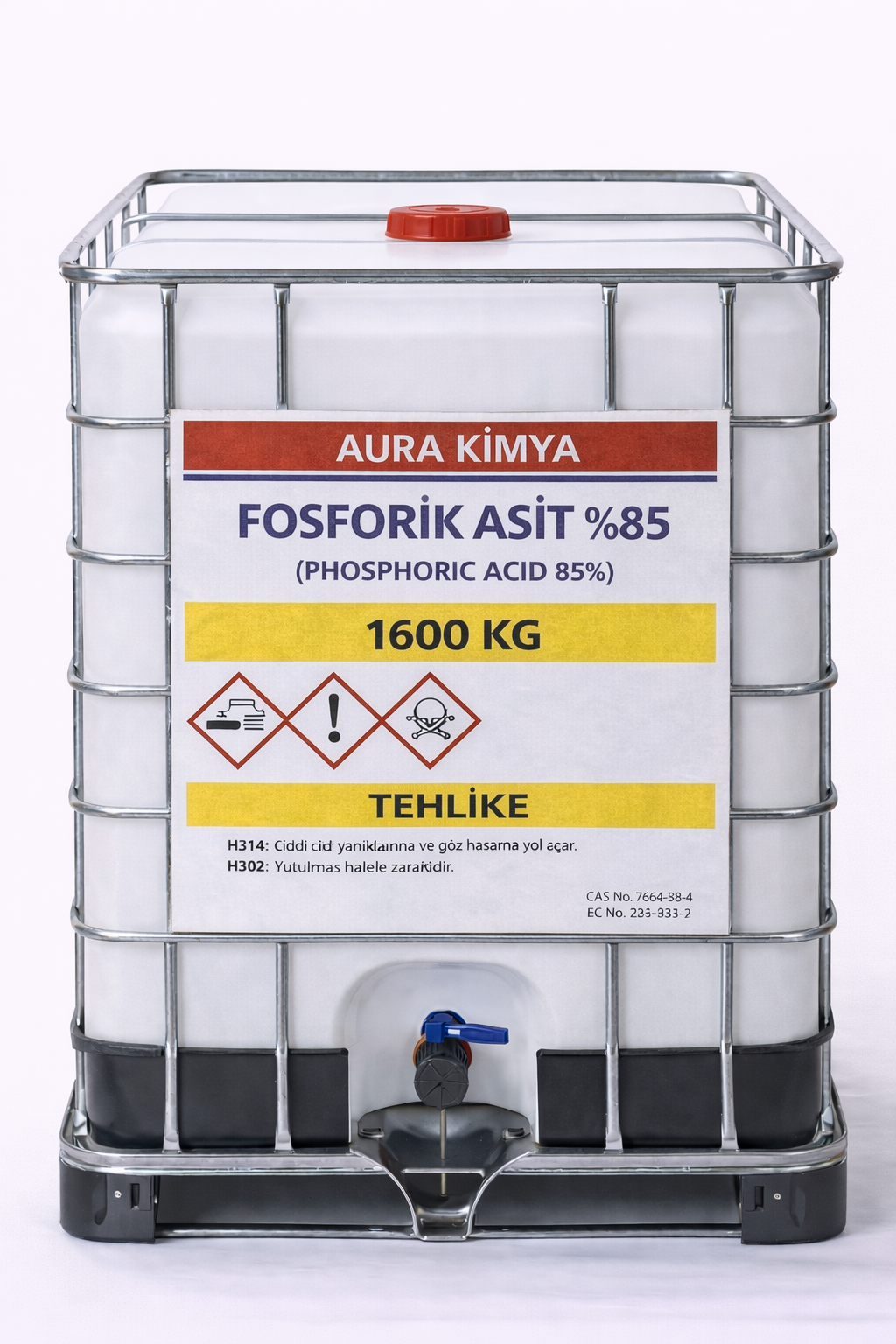 Fosforik Asit (%85) - 1600kg