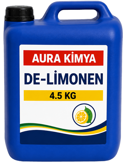 DE-LİMONEN | Doğal Çözücü & Yağ Sökücü - 4.5 Kg