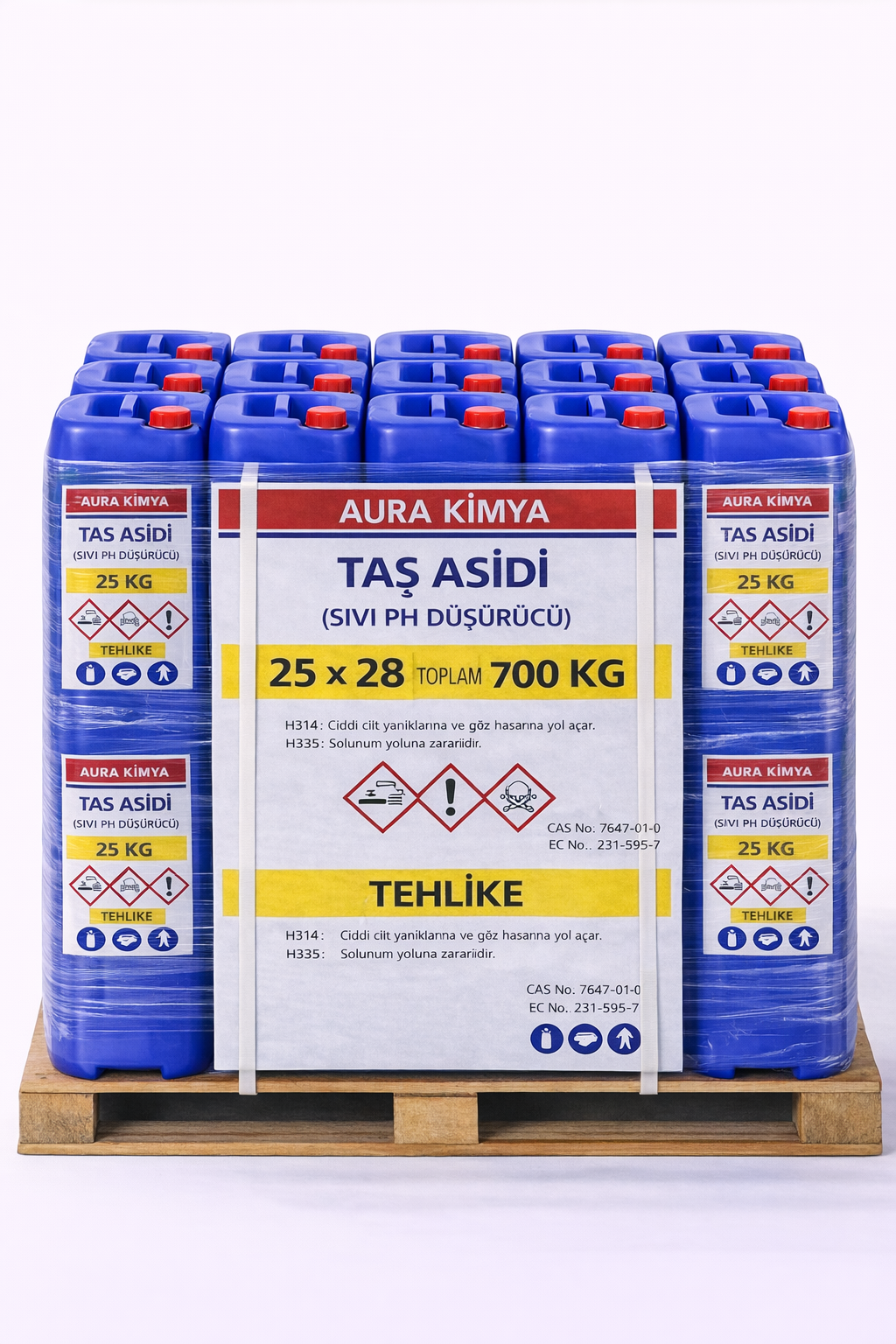 Taş Asidi (Sıvı Ph Düşürücü) - 700kg