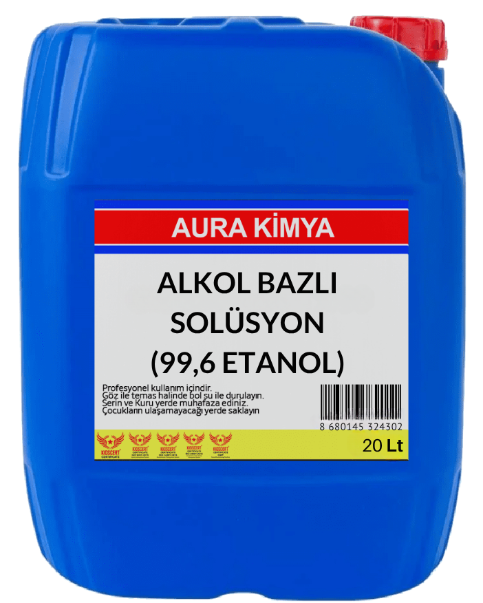 Alkol Bazlı Solüsyon-%96,6 Etanol 20 Lt