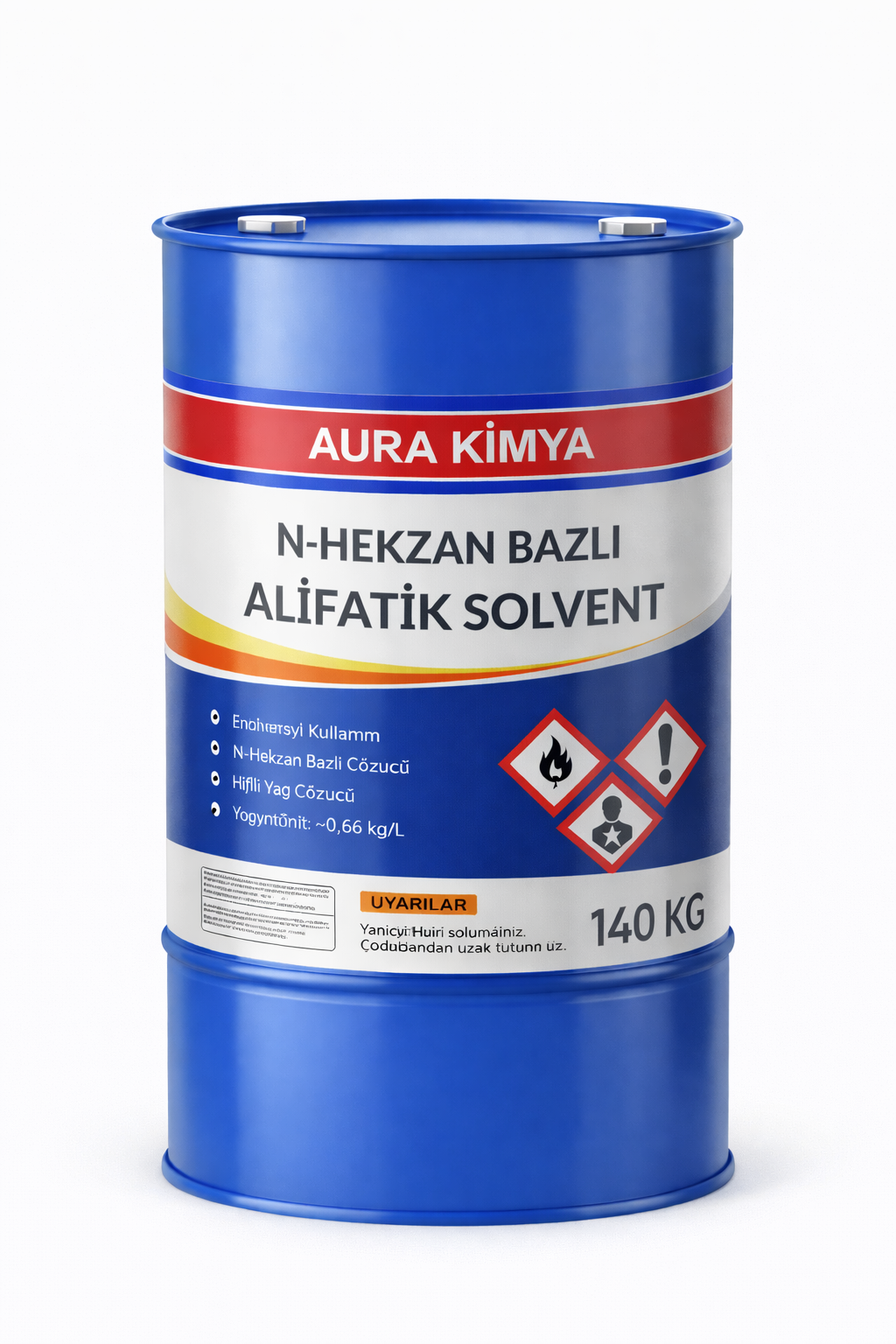 Alifatik Solvent (N-HEGZAN Bazlı)-140 Kg