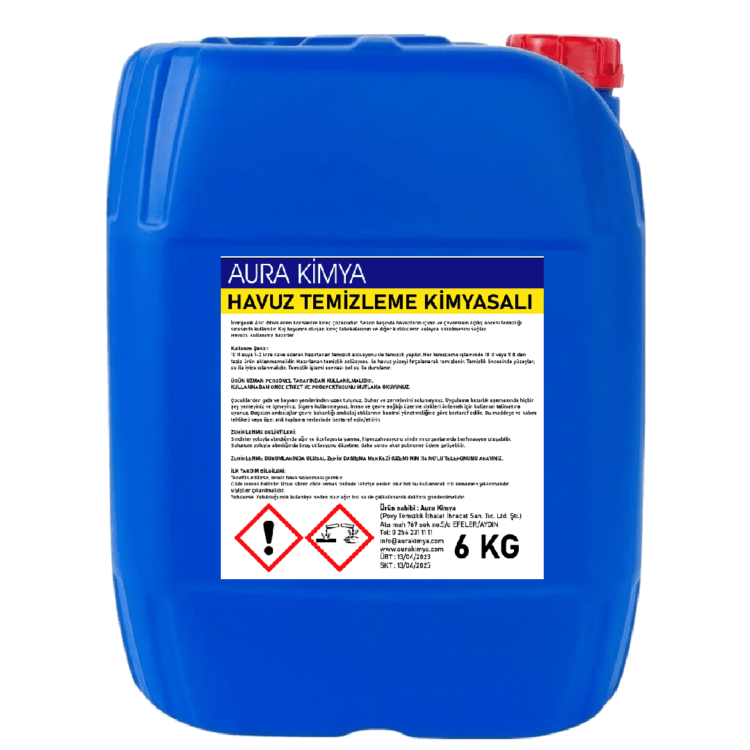 Havuz Kireç Temizleyici 6 kg 