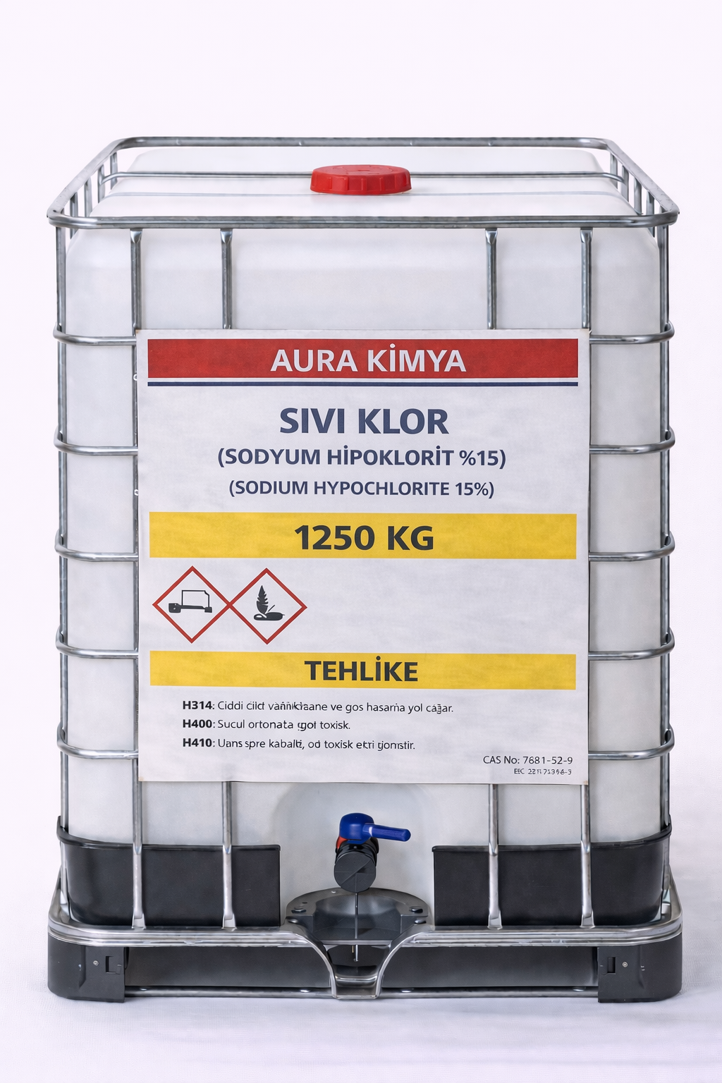 Sıvı Klor - 1250kg