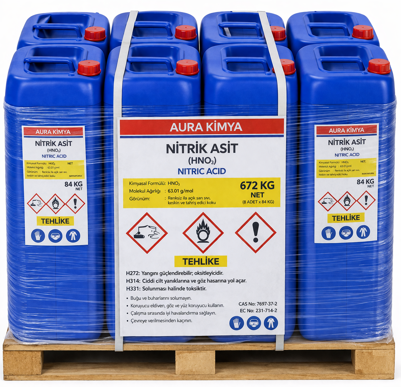 Nitrik Asit - 672kg
