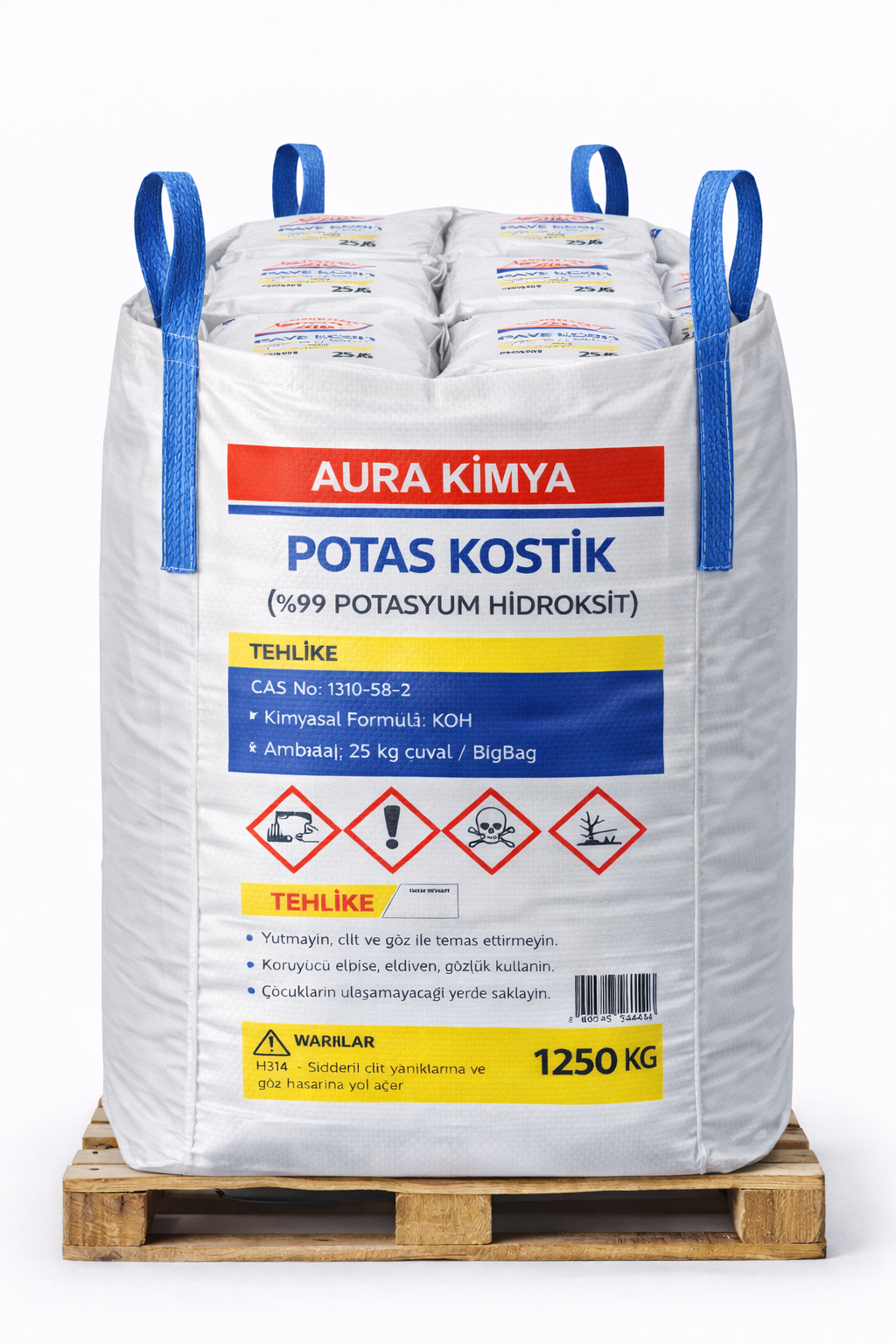 Potas Kostik - 1250kg