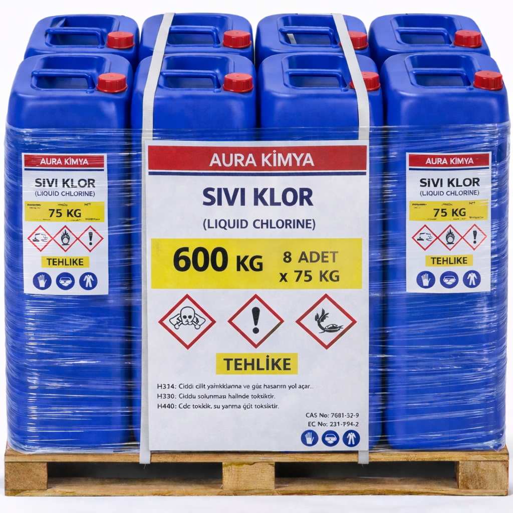 Sıvı Klor - 600kg