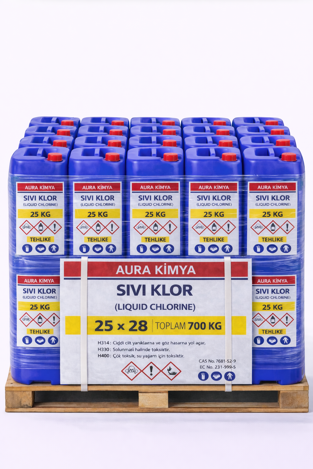 Sıvı Klor - 700kg